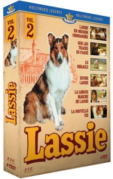 Lassie - Vol. 2 - Lassie en mission commandée / Sur les traces du passé / Le Miracle / Divine Lassie / La longue marche de Lassie / La nouvelle vie 6 DVD