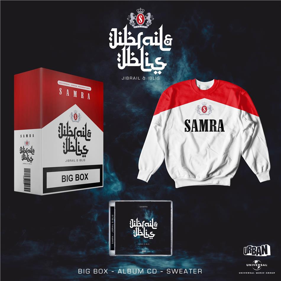 Samra - Jibrail & Iblis Limited Fanbox, T-Shirt Size M, 2 CDs