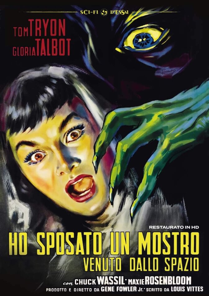 Ho sposato un mostro venuto dallo spazio (1958) restaurato in HD, Sci-Fi d'Essai, s/w