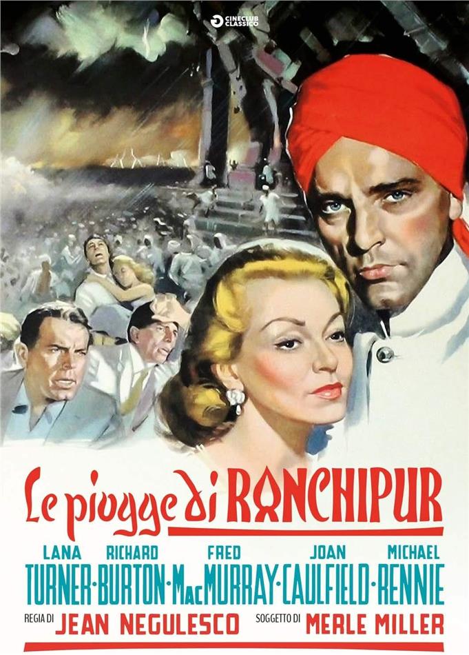 Le piogge di Ranchipur (1955) restaurato in HD, Cineclub Classico