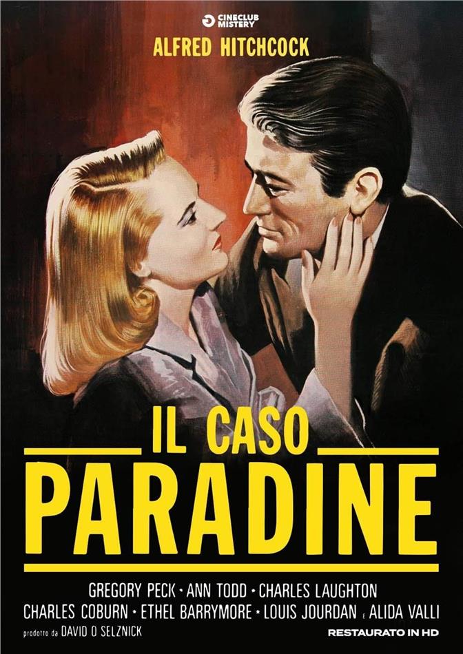 Il caso Paradine (1947) Restaurato in HD, Cineclub Mistery, n/b