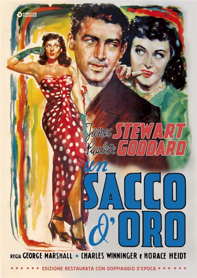 Un sacco d'oro (1941) Cineclub Classico, Versione Restaurata, Doppiaggio Originale D'epoca, n/b