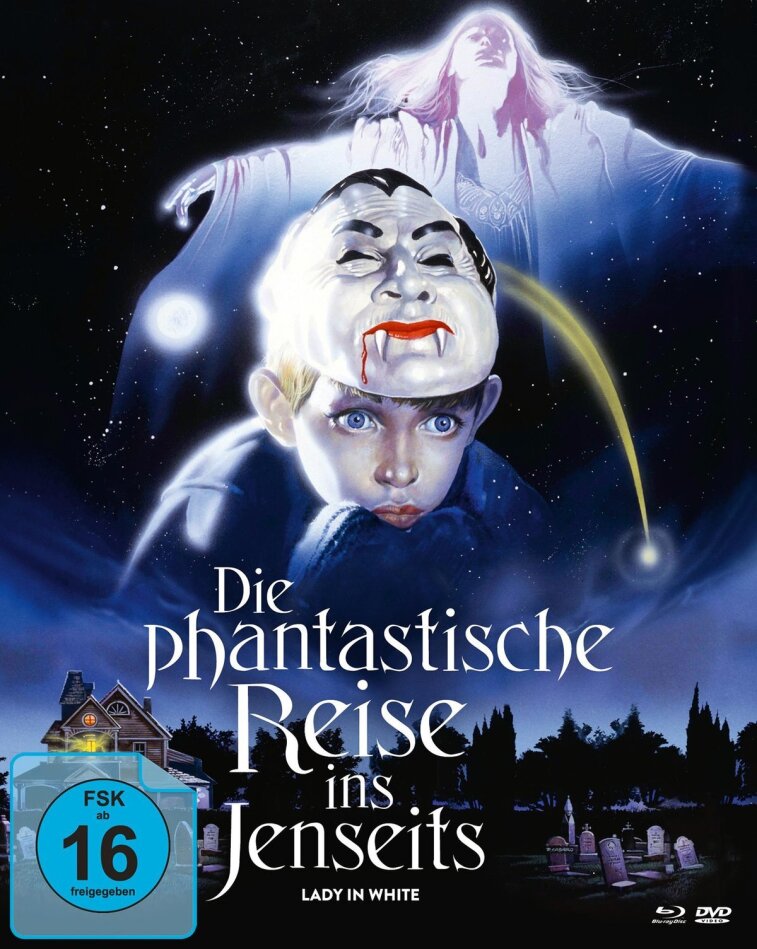 Die phantastische Reise ins Jenseits - Lady in White (1988) Cover A, Mediabook, 2 Blu-rays + DVD