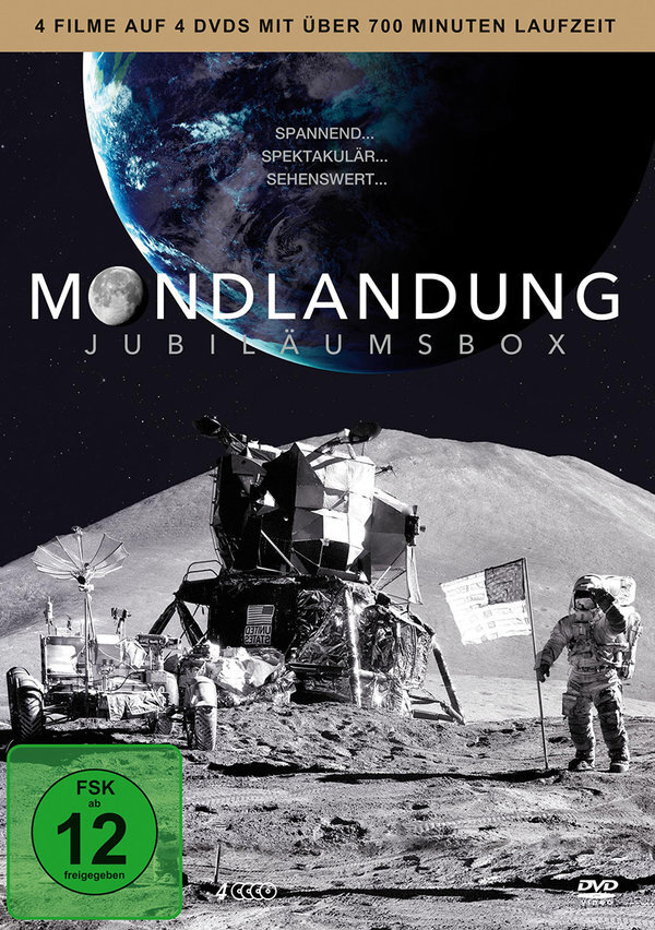 Mondlandung Jubiläumsbox, 4 DVD