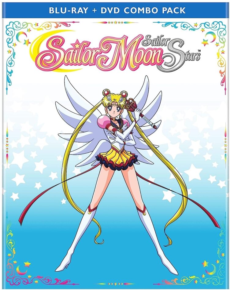 Sailor Moon Sailor Stars - Season 5 - Part 1 3 Blu-rays + 3 DVDs