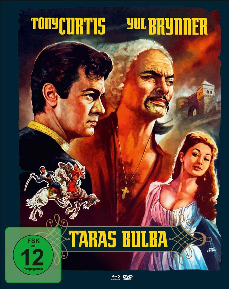 Taras Bulba (1962) Cover B, Mediabook, Blu-ray + DVD