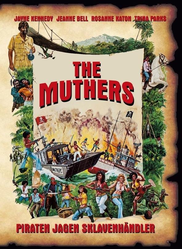 The Muthers (1976) Cover B, Edizione Limitata, Mediabook, Blu-ray + DVD