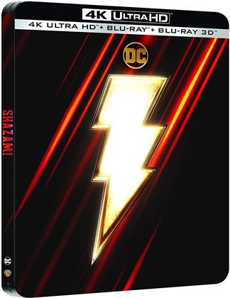Shazam! (2019) (Limited Edition, Steelbook, 4K Ultra HD + Blu-ray 3D + Blu-ray)