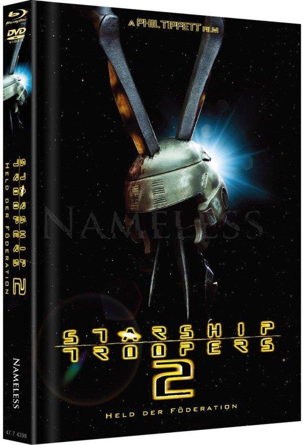 Starship Trooper 2 (2004) Cover A, Edizione Limitata, Mediabook, Blu-ray + DVD