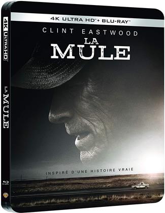 La Mule - The Mule (2018) (&Eacute;dition Limit&eacute;e, Steelbook, 4K Ultra HD + Blu-ray)