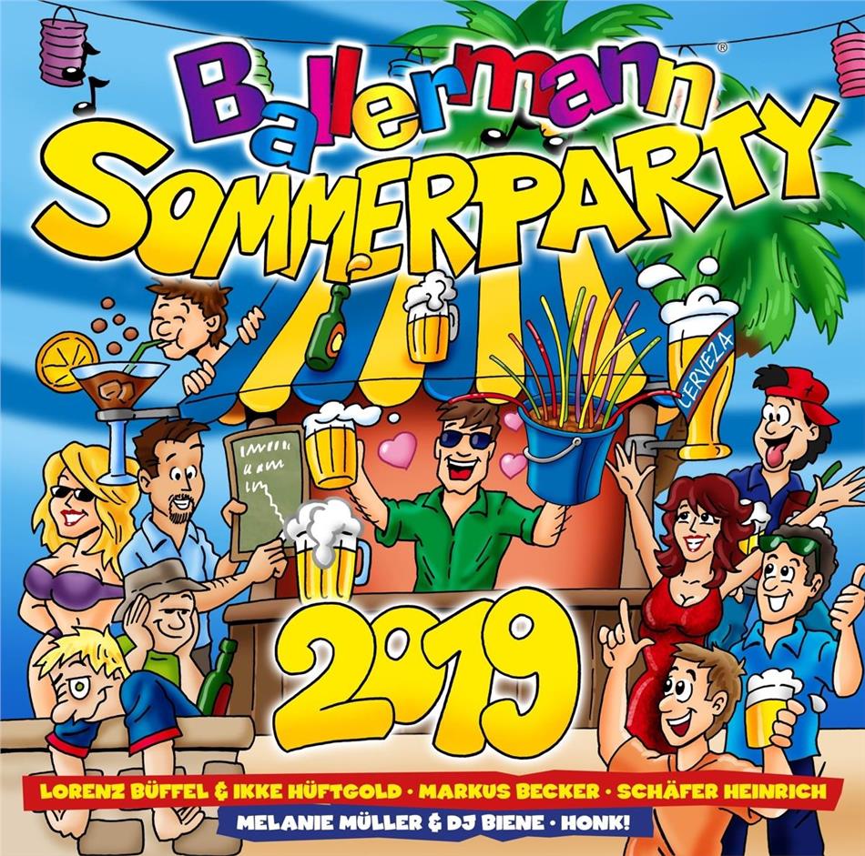Ballermann Sommerparty 2019 2 CD