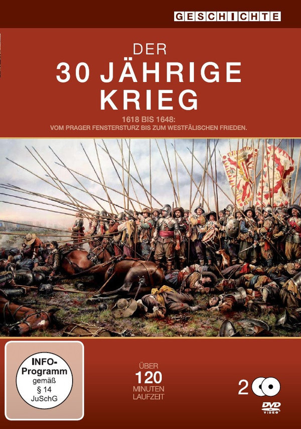Der 30 jährige Krieg - 1618 bis 1648 vom Prager Fenstersturz bis zum Westfälischen Frieden [2 DVDs] 2 DVD