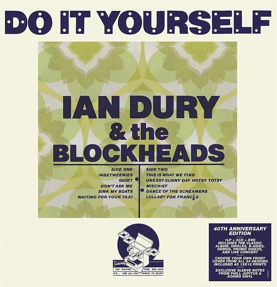 Ian Dury - Do It Yourself 2019 Reissue, Édition 40ème Anniversaire, 2 CD + LP + DVD