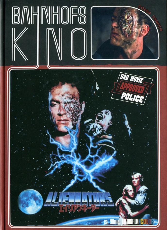 Alienators - Contaminator (1989) Cover C, Bahnhofskino, Limited Edition, Mediabook, Uncut, Blu-ray + DVD
