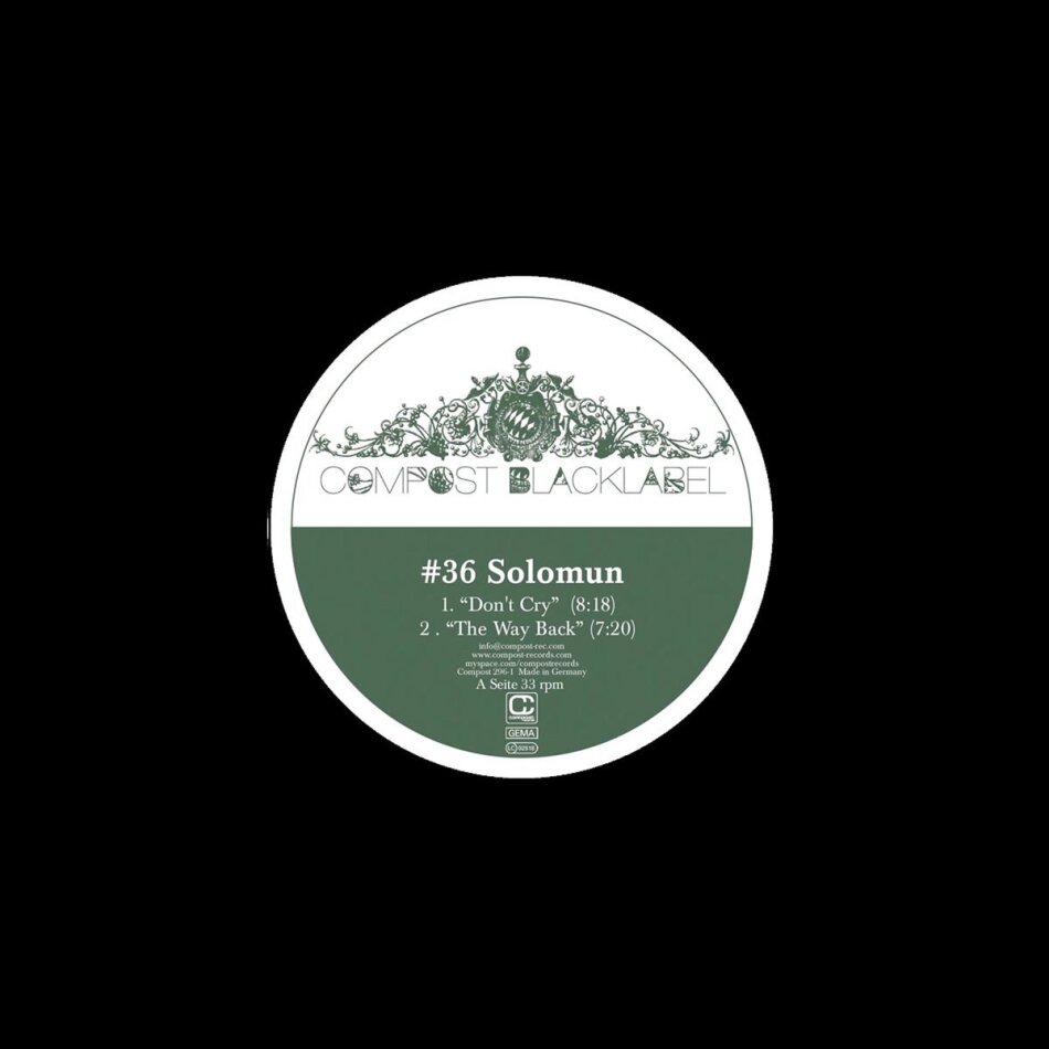 Solomun - Compost Black Label 36 12" Maxi