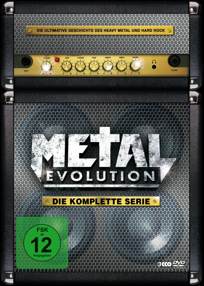 Various Artists - Metal Evolution - Die komplette Serie 3 DVD
