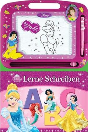 Prinzessinnen Lerne Schreiben - Spielbuch + Zaubertafel