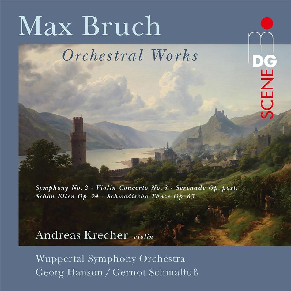 Max Bruch (1838-1920), George Hanson, Andreas Krecher & Sinfonieorchester Wuppertal - Orchestral Works - Orchesterwerke 2 CD