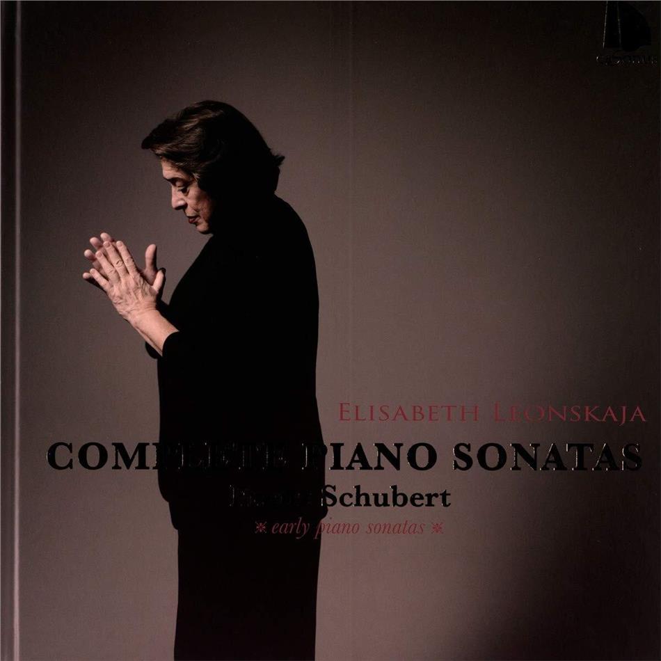 Franz Schubert (1797-1828) & Elisabeth Leonskaja - Die Frühen Klaviersonaten 4 CD