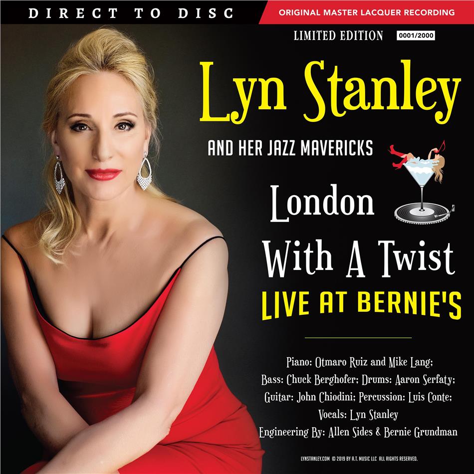 Lyn Stanley - London With A Twist Hand Signed, Numbered Edition, Ferrari Red Vinyl, 2 LPs