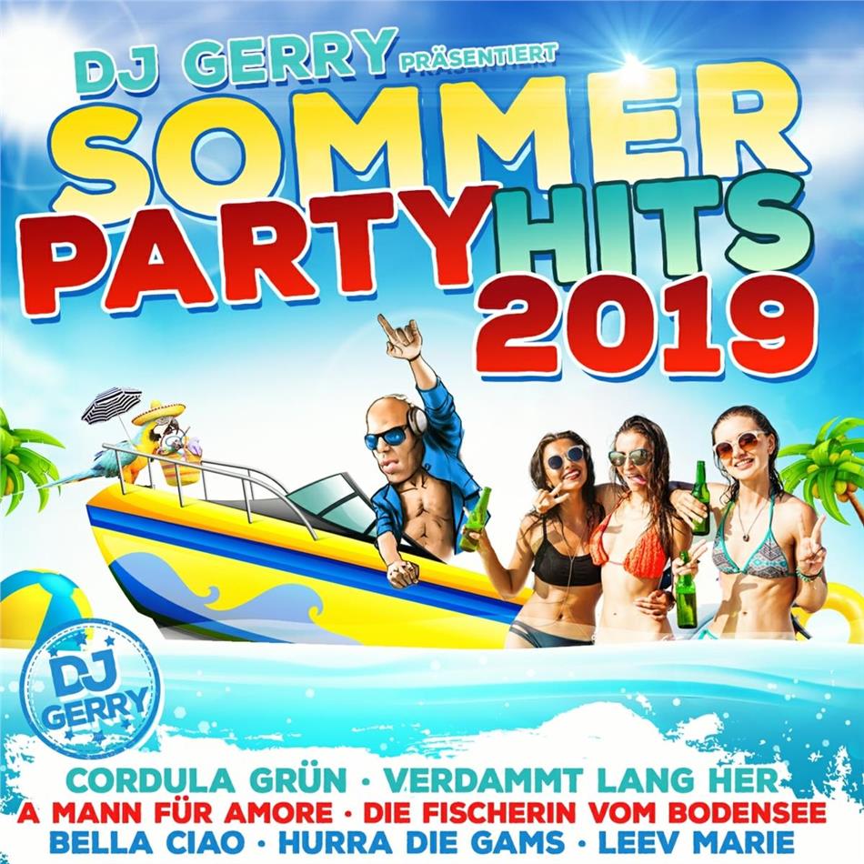 DJ Gerry präsentiert Sommer Party Hits 2019 2 CD