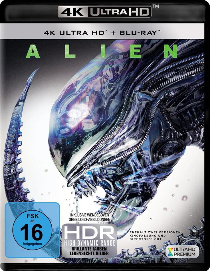 Alien (1979) Édition 40ème Anniversaire, 4K Ultra HD + Blu-ray