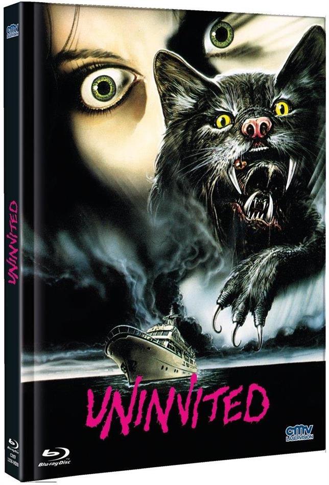 Uninvited (1987) Cover B, Limited Edition, Mediabook, Uncut, Blu-ray + DVD