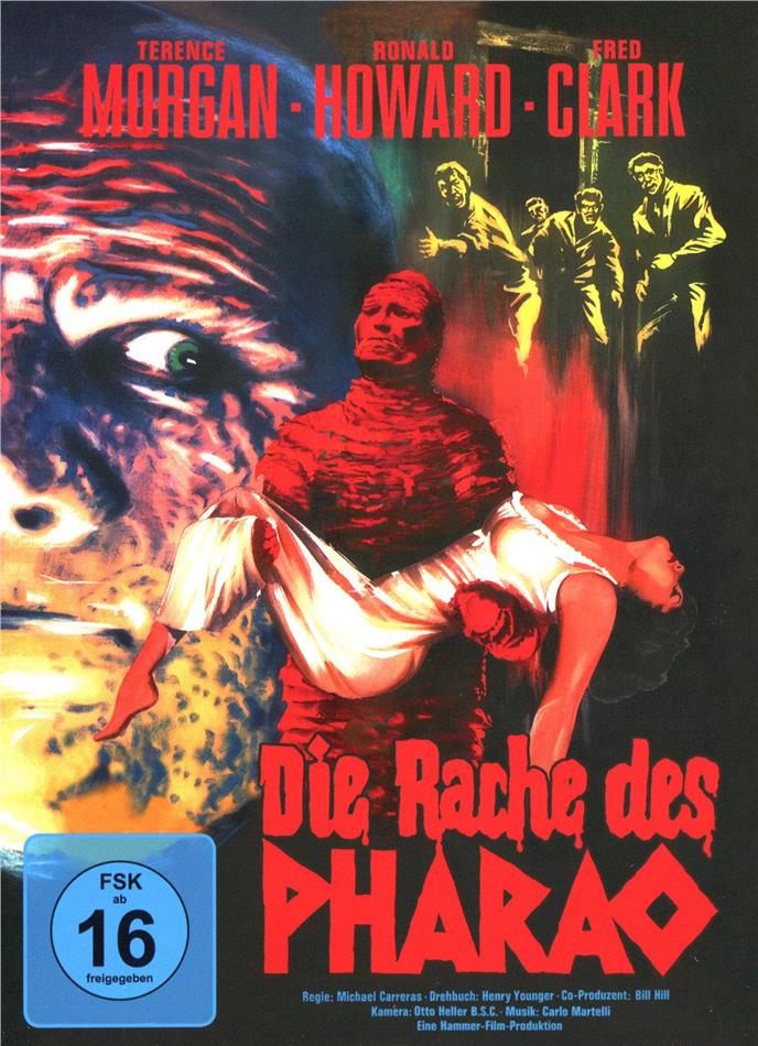 Die Rache des Pharao (1964) Cover A, Hammer Edition, Limited Edition, Mediabook