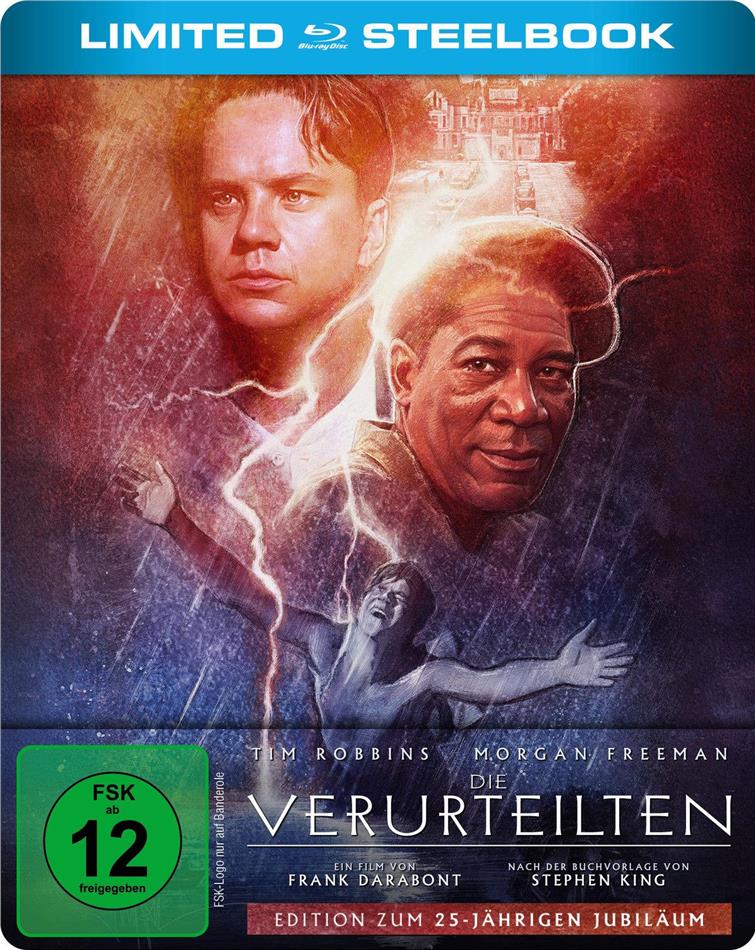 Die Verurteilten (1995) Edizione 25° Anniversario, Edizione Limitata, Steelbook