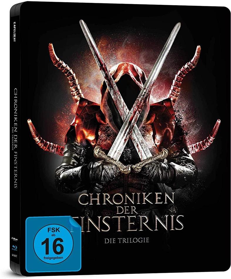 Chroniken der Finsternis - Die Trilogie Limited Edition, Steelbook, 3 Blu-rays
