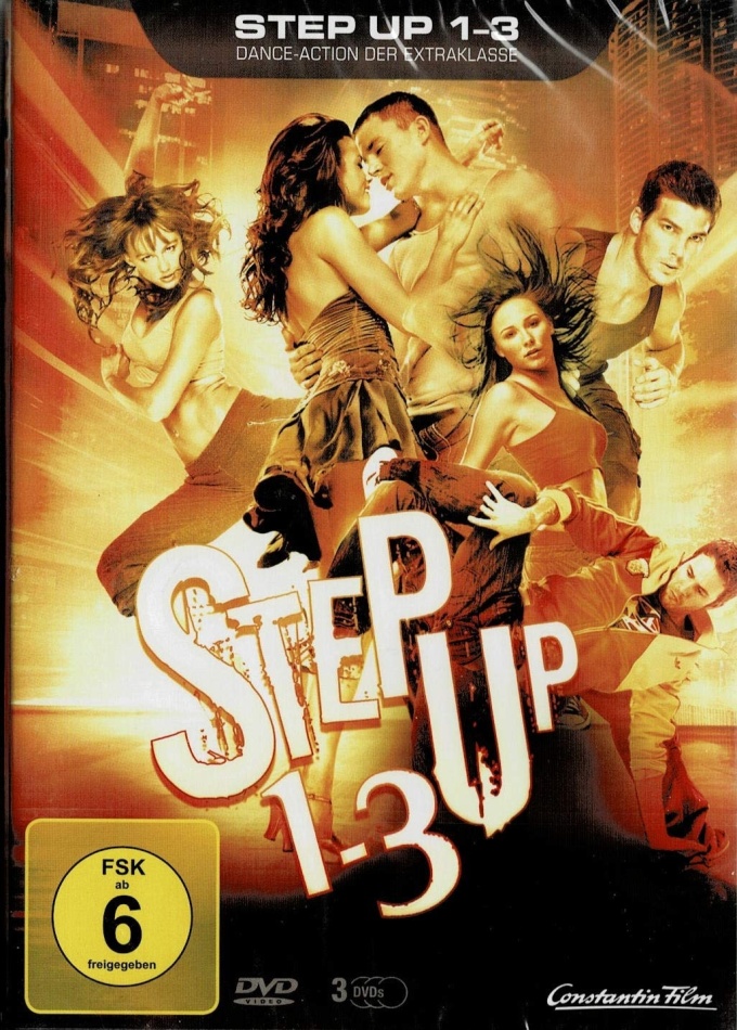 Step Up 1-3 3 DVDs
