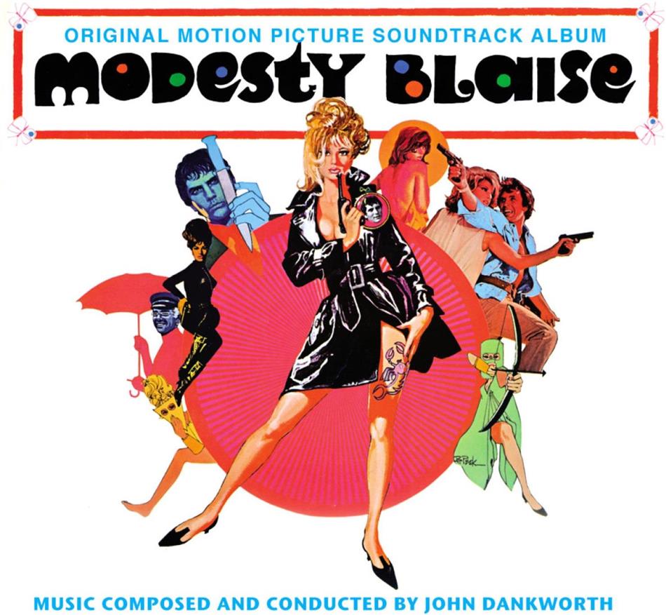 John Dankworth - Modesty Blaise - OST 2019 Reissue, Harkit