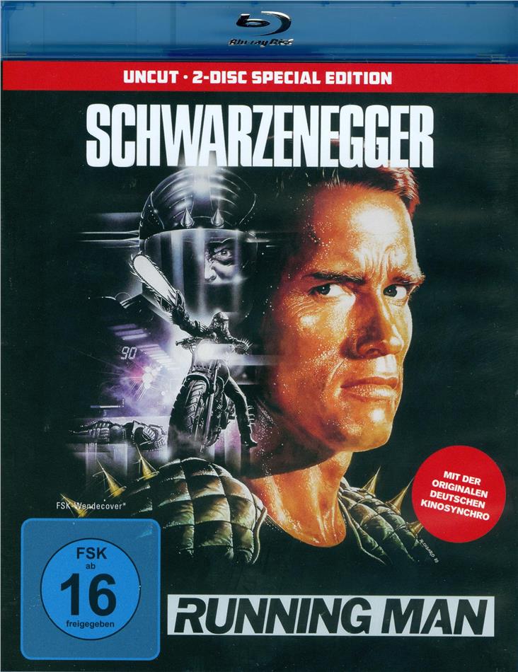 Running Man (1987) Edizione Speciale, Uncut, 2 Blu-ray