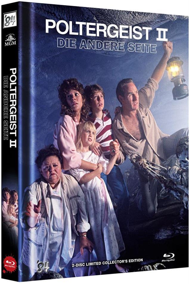 Poltergeist 2 - Die andere Seite (1986) Cover B, Limited Edition, Mediabook, Blu-ray + DVD