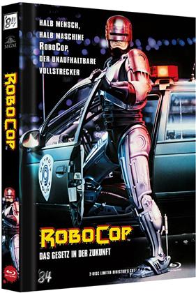 Robocop (1987) (Cover A, Director's Cut, Limited Edition, Mediabook, Blu-ray + DVD)