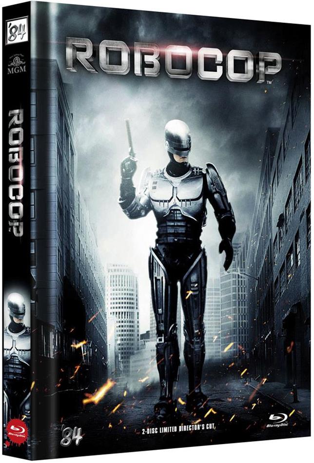 Robocop (1987) Cover B, Director's Cut, Limited Edition, Mediabook, Blu-ray + DVD