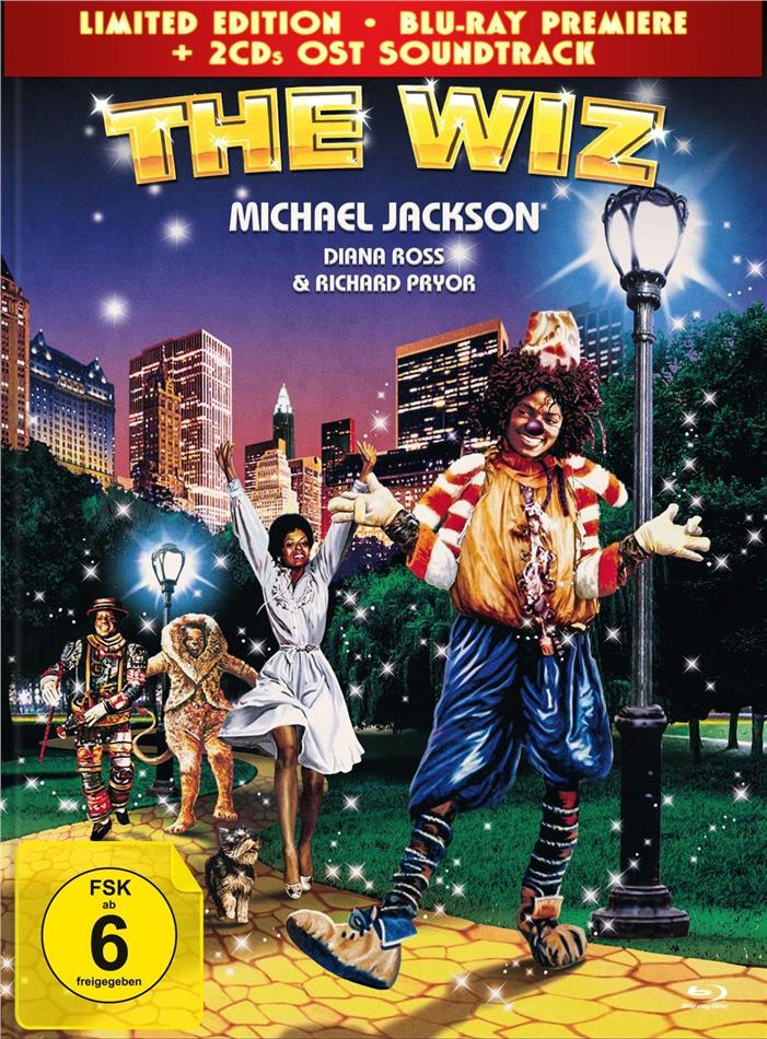 The Wiz (1978) Limited Edition, Mediabook, Blu-ray + 2 CDs
