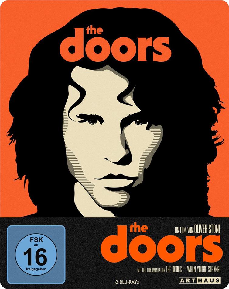 The Doors (1991) Arthaus, 4K Mastered, Limited Edition, Steelbook, 3 Blu-rays
