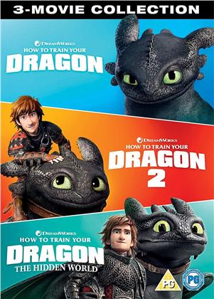 How To Train Your Dragon 1-3 (3 DVD)