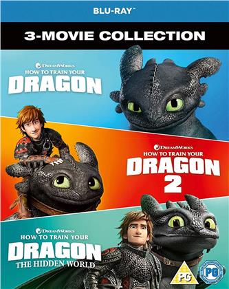 How To Train Your Dragon 1-3 (4 Blu-ray)