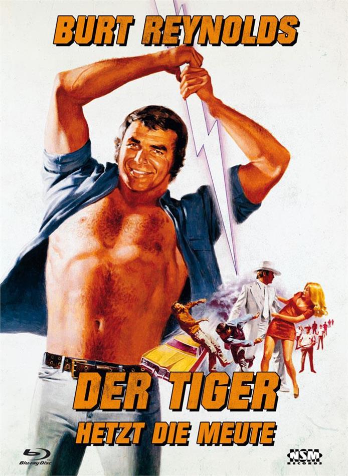 Der Tiger hetzt die Meute (1973) Cover E, Limited Edition, Mediabook, Blu-ray + DVD