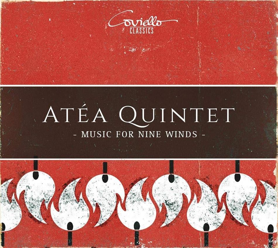 Atea Quintet, William Alwyn (1905-1985) & Wolfgang Amadeus Mozart (1756-1791) - Music For Nine Winds