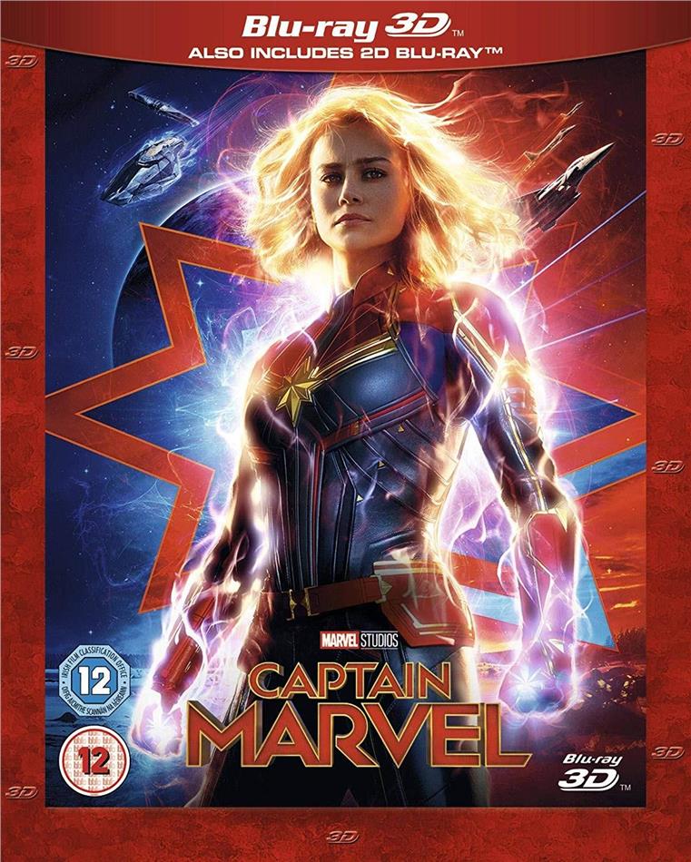 Captain Marvel (2019) Blu-ray 3D + Blu-ray