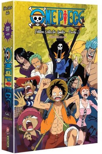 One Piece - Partie 3 - Épisodes 326 à 456 Coffret format A4, Édition Collector, Édition Limitée, 29 DVD
