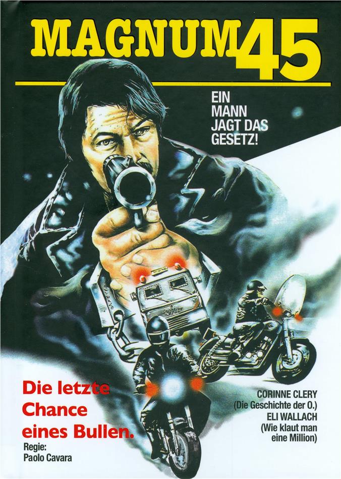 Magnum 45 - Die letzte Chance eines Bullen. (1976) Cover C, Edizione Limitata, Mediabook