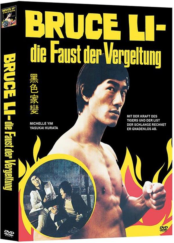 Bruce Li - Die Faust der Vergeltung (1978) Cover A, Limited Edition, Mediabook, Uncut, 3 DVDs
