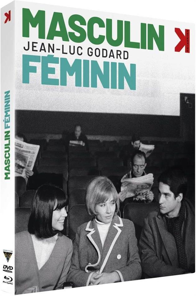 Masculin féminin (1965) Blu-ray + DVD