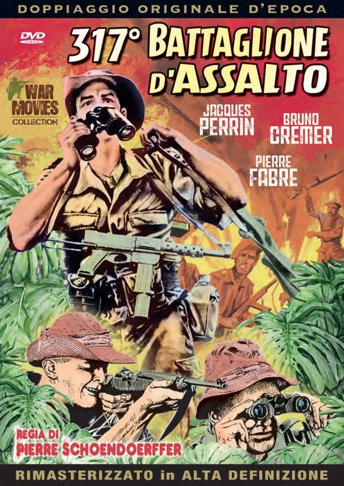 317 battaglione d'assalto (1964) War Movies Collection, Doppiaggio Originale D'epoca, HD-Remastered, n/b