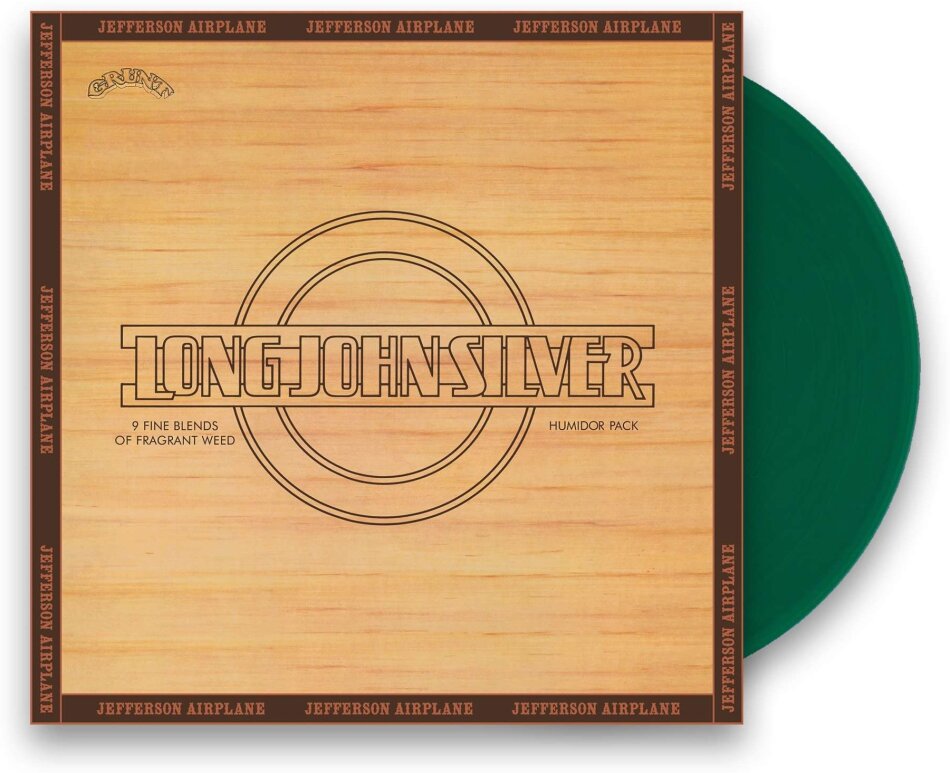 Jefferson Airplane - Long John Silver 2019 Reissue, Summer Of '69 Series, Rhino, Dark Green Vinyl, LP