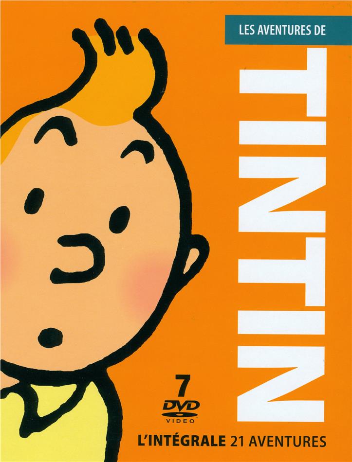 Les aventures de Tintin - L'intégrale 21 aventures 7 DVDs